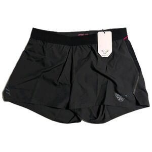 Dynafit Sky Shorts Womens Large Black Trail Running Ultralight Race NWT